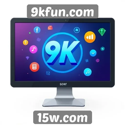 Recursos interativos do site 9kfun